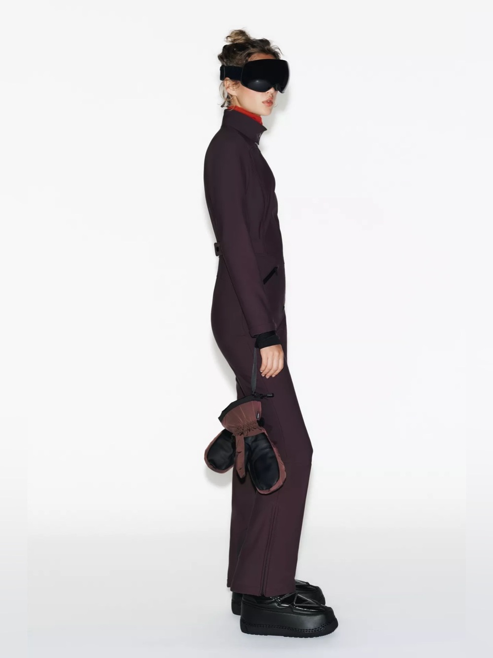 ZARA WATER-RESISTANT WINDPROOF RECCO® TECHNOLOGY SKI COLLECTION OVERALLS - Picture 4 of 10